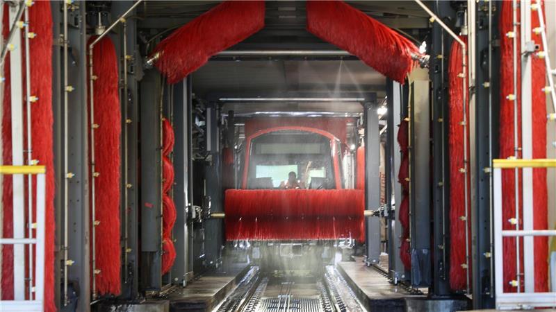 Schönheitskur für eine Hamburger U-Bahn