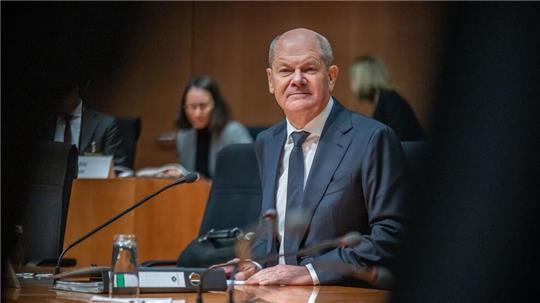 Scholz verteidigte den Atomausstieg.