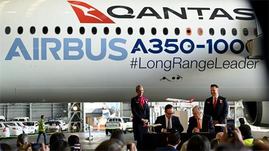 Schon 2022 kündigte Qantas mit „Project Sunrise“ die längsten Nonstop-Flüge der Welt an. (Archivbild)
