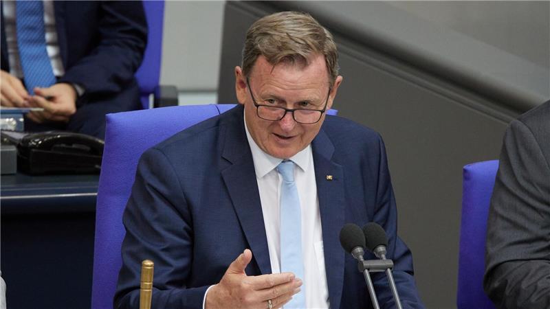 Schon in seiner Zeit als Thüringer Ministerpräsident hatte Bodo Ramelow eine Debatte über die Nationalhymne angestoßen. (Archivbild)