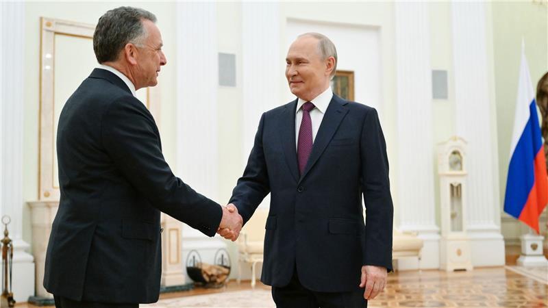 Schon mehrfach haben der US-Sondergesandte Steve Witkoff und Kremlchef Wladimir Putin über ein mögliches Ende des russischen Angriffskrieges gegen die Ukraine verhandelt.