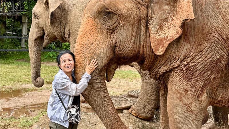 Die Elefantenflüsterin von Chiang Mai Schon mit 17 entschied Lek, ihr Leben den Elefanten zu widmen.