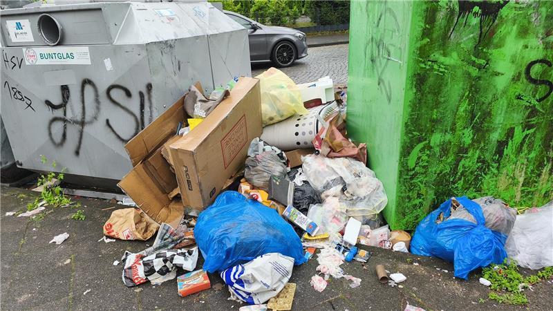 Müllberge neben der Kita: Hahle hat ein Abfallproblem Schon seit Jahren gibt es ein Problem mit illegaler Müllentsorgung in Hahle.