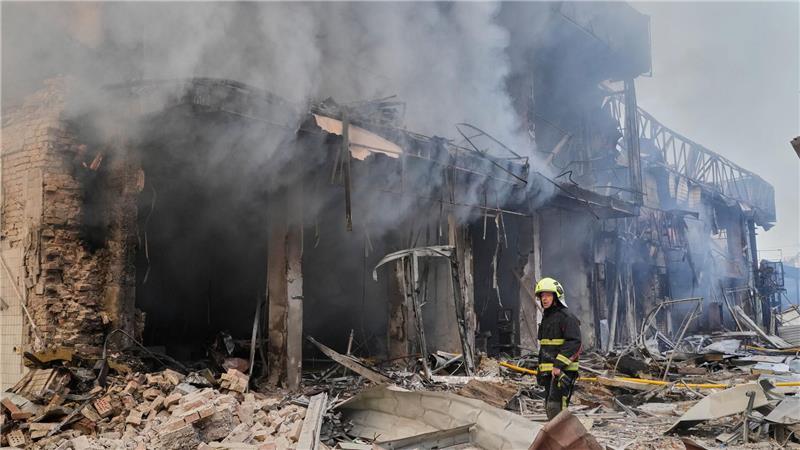 Massive russische Luftangriffe auf Kiew - Tote in Dnipro Schon vor knapp zehn Tagen griff Russland die ukrainische Hauptstadt Kiew massiv an. (Archivbild)