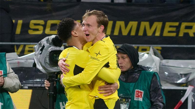 Schoss das späte Siegtor für Borussia Dortmund: Joker Maximilian Beier. 