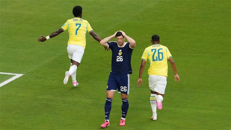 Schottisches Entsetzen nach dem frühen 0:1.