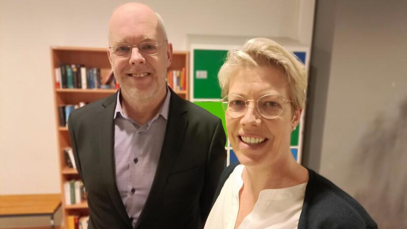 Schüler im Mittelpunkt haben und die Lehrer im Blick: Das wollen die neue Schulleiterin Bettina Hasekamp-Harms und ihr Vertreter Dr. Jörg Rode gemeinsam umsetzen.