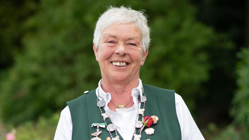 Schützenkönigin Karin Wienberg.
