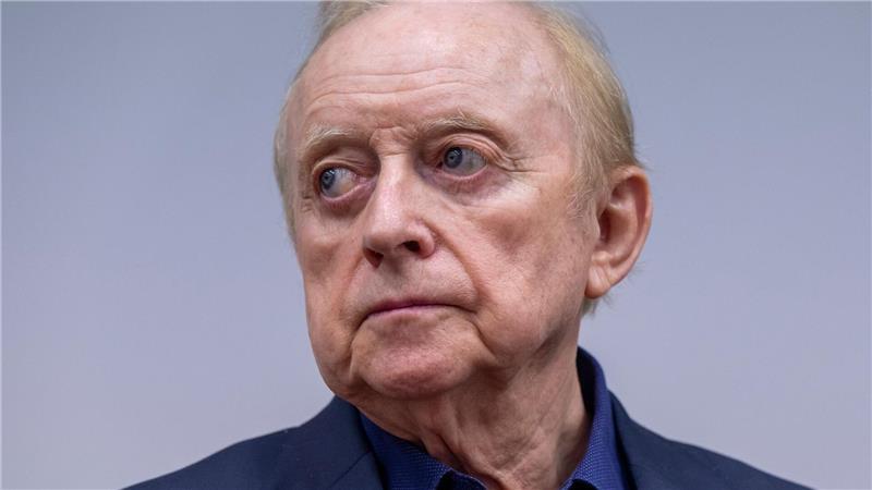 Schuhbeck vor dem Landgericht München I. 