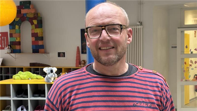 Schulleiter Thomas Heitmann arbeitet seit 1998 an der Montessori Grundschule im Altländer Viertel in Stade.