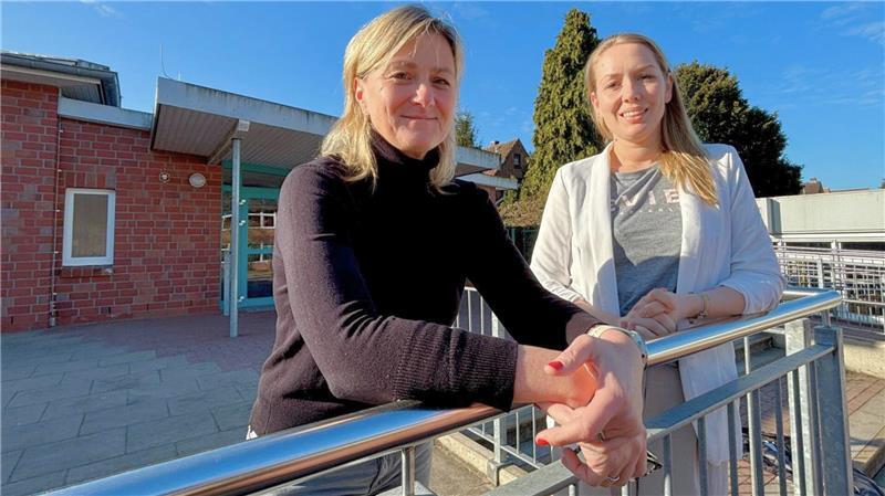 Schulleiterin Daniela Rambow und didaktische Leiterin Nadine Landsberg wollen durch die Umstellung die Horneburger Oberschüler bestmöglich fördern und fordern.