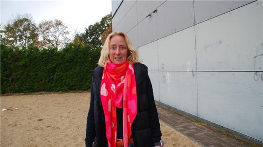 Schulleiterin Silvia Holtfreter hat die Schmierereien mit den an Lehrer gerichteten Drohungen sofort beseitigen lassen