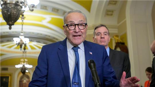 Schumer will die jüngsten Zölle des US-Präsidenten stoppen. (Archivbild)