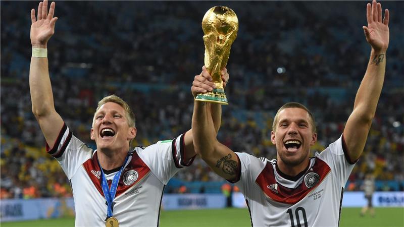 Netflix zeigt Podolski privat – Ehekrise inklusive Schweini und Poldi waren lange Zeit das Traum-Duo der Nationalmannschaft. (Archivbild)