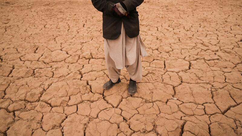 Schwere Dürre in Afghanistan.
