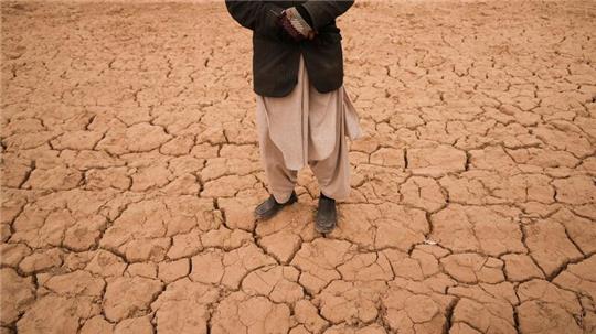 Schwere Dürre in Afghanistan.