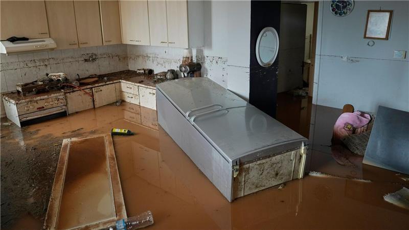 Schwere Unwetter haben in Griechenland große Schäden verursacht. 