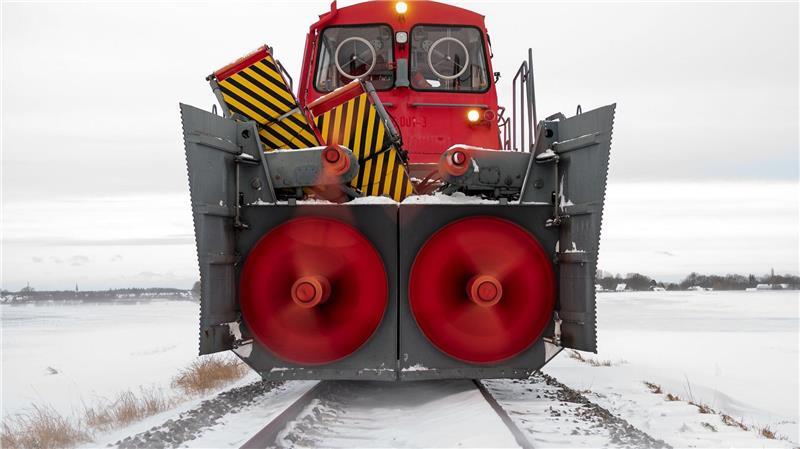 Schweres Gerät gegen den Winter.