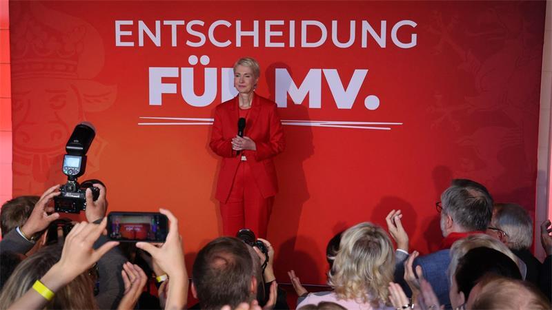 AfD vorne und Linken-Triumph: Der Wahlabend abseits der CDU Schwesig hat trotz Aufholjagd wohl knapp nicht gewonnen.
