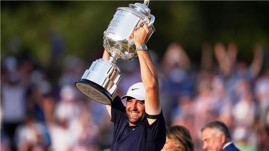 Scottie Scheffler holte sich bei der PGA Championship den dritten Major-Sieg seiner Karriere.
