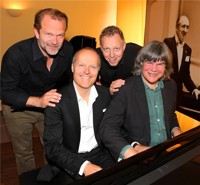 Sebastian Knauer, Joja Wendt, Martin Tingvall und Axel Zwingenberger am Klavier .
