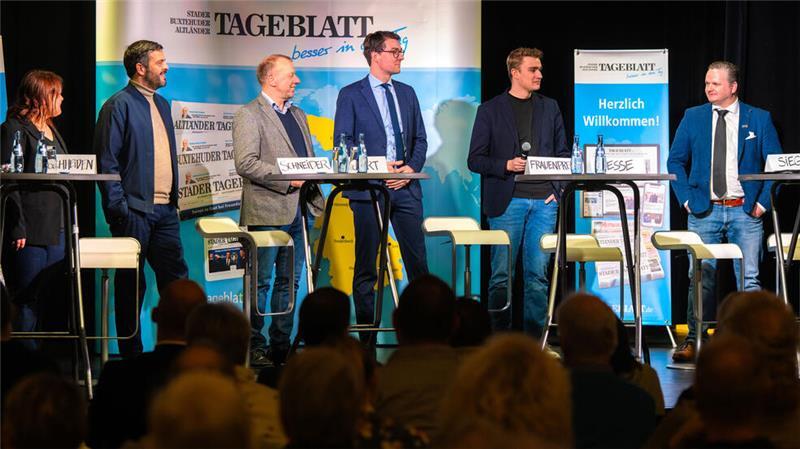 Bundestagswahl: So kämpfen die Kandidaten um Stimmen Sebastian Sieg im Fokus der anderen Kandidaten.