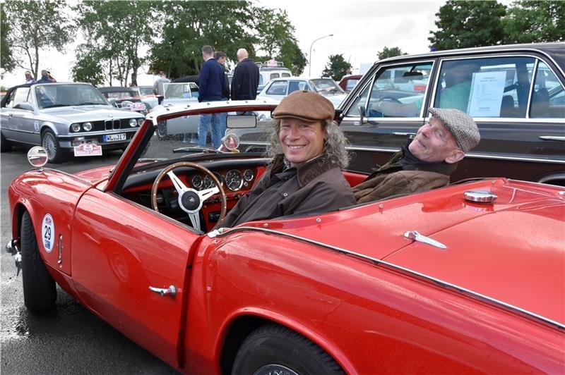 Sebastian Zinke hat seinen Vater zur Mitfahrt eingeladen. Fotos: Felsch