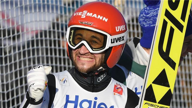Eisenbichler feiert und sieht Weltrekord: „War mein Leben“ Sechsmal wurde Markus Eisenbichler Weltmeister.