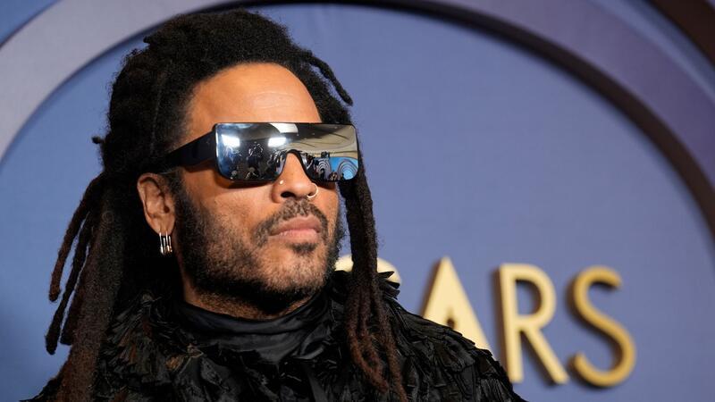 Sehr cool: Lenny Kravitz.