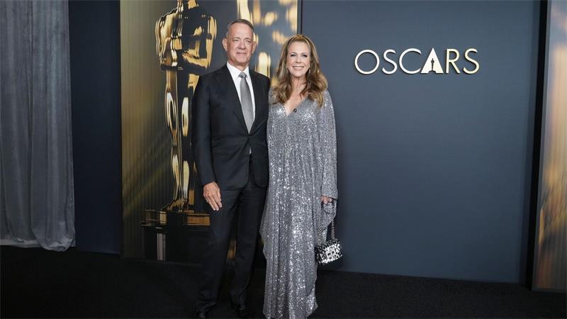 Oscar-Star Hanks feiert Geburtstag – und träumt vom All Seit 1988 verheiratet: Tom Hanks und Frau Rita Wilson. (Archivbild)