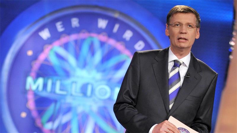 Jauch wird 70 - und meidet Rummel um sich Seit 1999 moderiert Jauch die Quizshow „Wer wird Millionär?“ bei RTL. (Archivbild)
