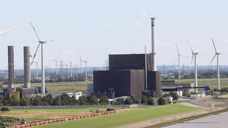 Auf anderer Elbseite: Neues Lager für radioaktive Abfälle Seit 2019 wird das AKW Brunsbüttel zurückgebaut. (Archivbild)
