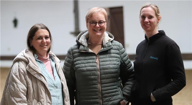 Seit 2022 das Trio an der Spitze des Vereins (von links): Annika Terpstra, Britta Wulff und Daniela Lauks.