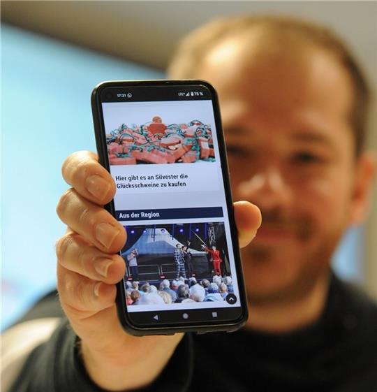 Seit Februar hat TAGEBLATT online ein neues Aussehen . Schon länger sind die meisten Nutzer auf der Website mobil unterwegs. Foto: Berlin
