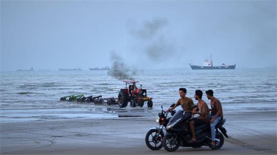 Seit Monaten gibt es Streit um die Straße von Hormus. (Archivbild)