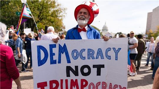 Seit Trumps zweiten Amtsantritt hat es in den USA deutlich mehr Demonstrationen als in seiner ersten Amtszeit gegeben.