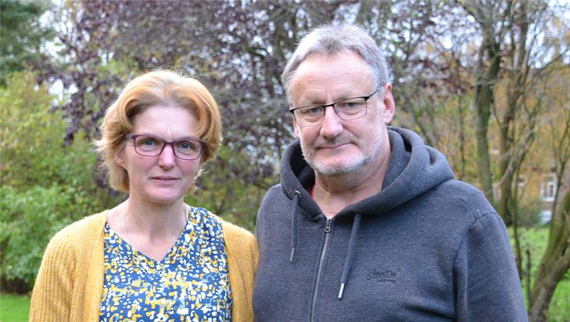 Seit acht Jahren ist Peer Kohlmey aus Krummendeich an Leukämie erkrankt. Er und seine Frau Manuela hoffen auf einen Stammzellenspender. Foto: Helfferich