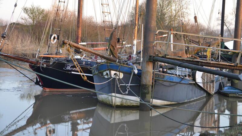 Seit an Seit: Thordis und Auguste liegen derzeit in Wischhafen.