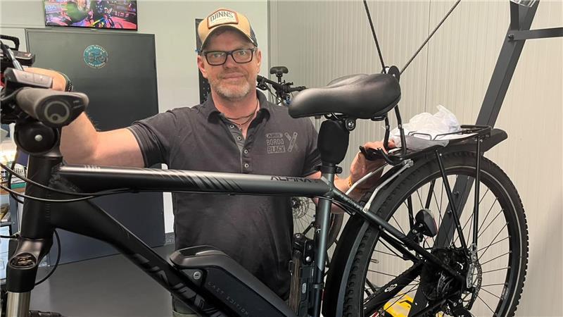Seit dem 1. Juni betreibt Ralf Koslowski seine Fahrradwerkstatt Velomotiv in Harsefeld.