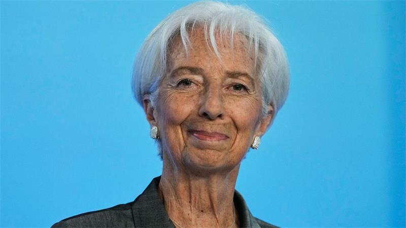 EZB wartet ab - Zinserhöhung im September wahrscheinlich Seit dem 1. November 2019 führt die Französin Christine Lagarde die EZB.