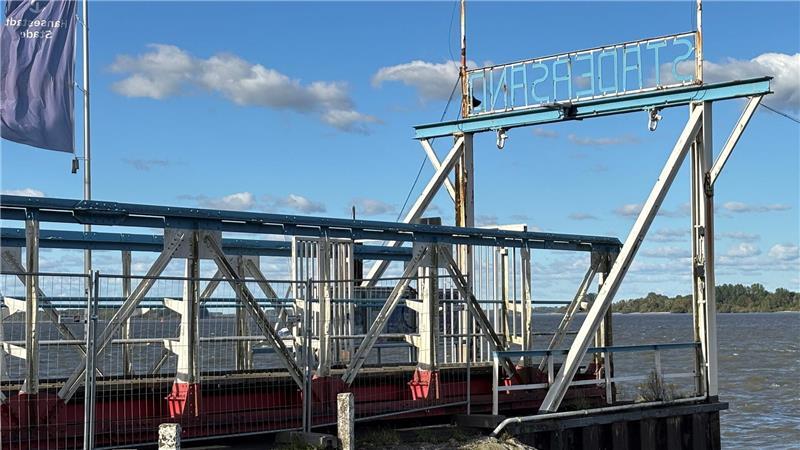 Seit dem Frühjahr 2025 ist der Anleger Stadersand außer Betrieb.