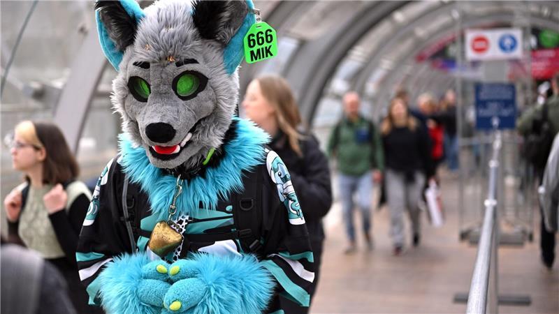 Seit einigen Jahren Tradition:  Cosplayer auf der Leipziger Buchmesse.  