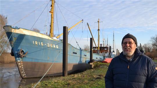 Seit fast 30 Jahren ist Volker von Bargen Hafenmeister in Wischhafen.