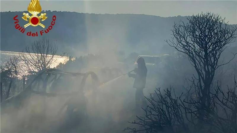 Seit frühen Nachmittag ist die Feuerwehr im Einsatz. 
