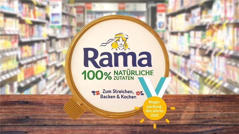 Seit letztem Jahr wird "Rama" mit 400 statt 500 Gramm Inhalt zum selben Preis angeboten. Montage: Verbraucherzentrale Hamburg