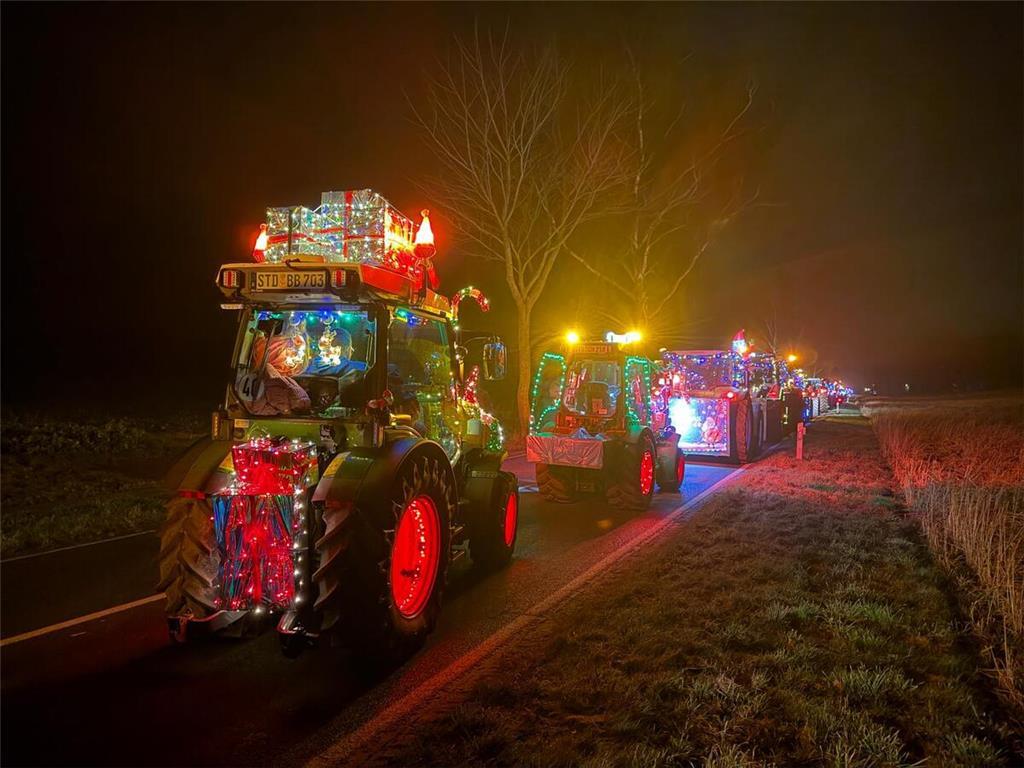 Selbst an die Geschenke wurde gedacht.