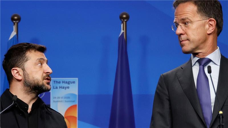 Selenskyj  beim Nato-Gipfel