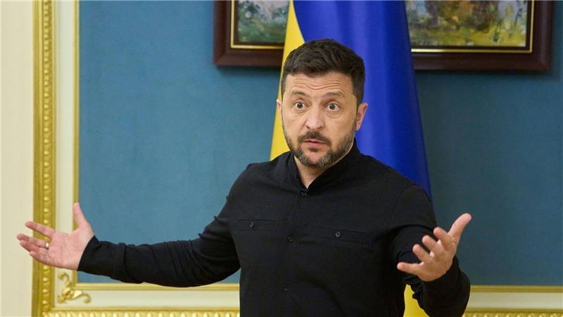 Selenskyj sieht Anzeichen, dass Russland eine neue Offensive vorbereitet. (Archivbild)