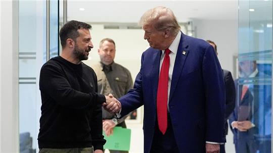 Selenskyj soll heute ein Rahmenabkommen mit den USA unterschreiben. (Archivbild)