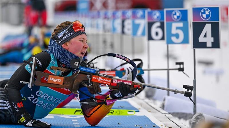 Wenn der Boden bebt: Grotians Rückkehr nach Oberhof Selina Grotian freut sich auf stimmungsvolle Atmosphäre in Oberhof.